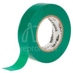 Изолента ПВХ 0.13х19мм 25м зеленая (уп.5шт) Kranz KR-09-2203