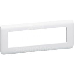 Рамка 8мод. Mosaic New бел. Leg 078818