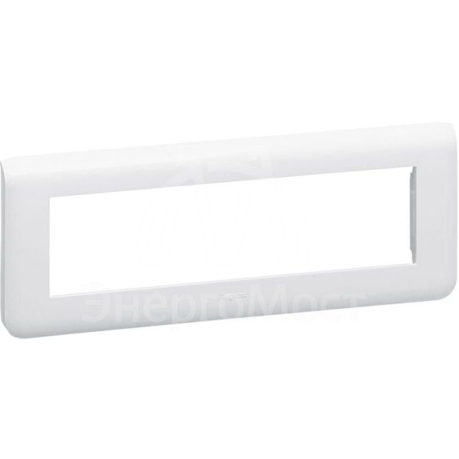 Рамка 8мод. Mosaic New бел. Leg 078818