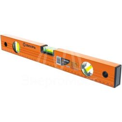 Уровень алюминиевый 400мм фрезерованный 3 глазка Вихрь 73/11/4/1