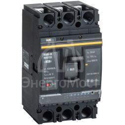 Выключатель автоматический 3п 400А 35кА ВА88-39 MASTER электр. расцеп. IEK SVA71-3-0400-02