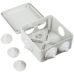 Коробка распаячная ОП 100х100х50 IP55 KM41234 IEK UKO11-100-100-050-K41-55