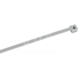 Хомут 3.6х250мм P6.6 стандартный сер. (уп.100шт) IEK UHH30-D036-250-100-K03