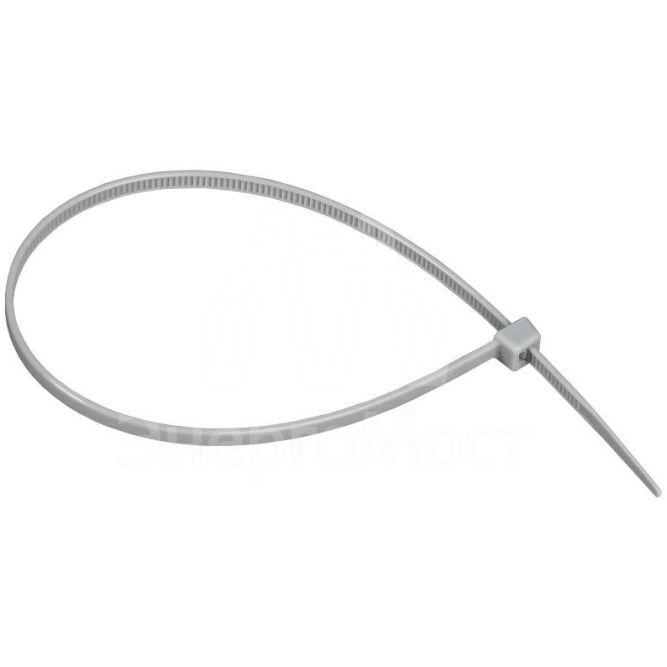 Хомут 3.6х250мм P6.6 стандартный сер. (уп.100шт) IEK UHH30-D036-250-100-K03