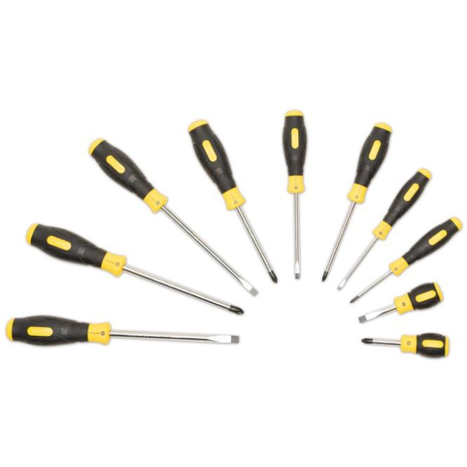 Набор отверток кейс (10 предметов) (09904) SHTOK 376359