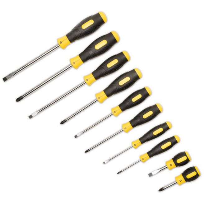 Набор отверток кейс (10 предметов) (09904) SHTOK 376359