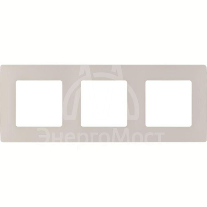 Рамка 3-м Etika сл. кость Leg 672513