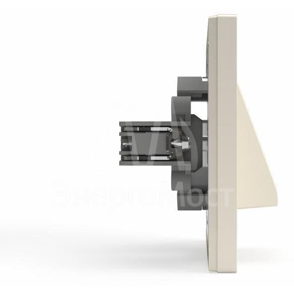 Вывод кабеля СП Pixel IP20 механизм беж. TOKOV ELECTRIC TKE-PX-CP-C02