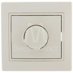 Светорегулятор СП 800Вт Мира крем/крем. LEZARD 701-0303-115