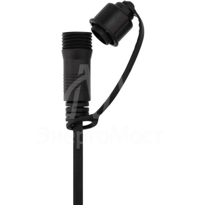 Гирлянда &amp;quot;Белт Лайт&amp;quot; 10м шаг 50см 20 подвесных патронов IP65 провод черн. каучук Neon-Night 331-335