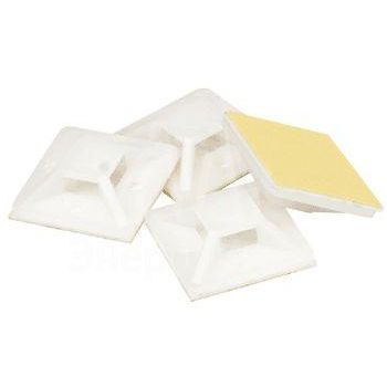 База монтажная самокл. 30х30 бел. NFP-30-100/WH (уп.100шт) Navigator 71063