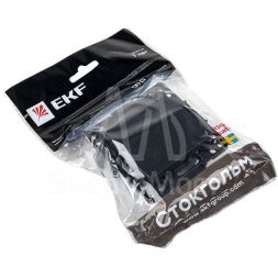 Механизм выключателя 1-кл. Стокгольм 10А черн. PROxima EKF EZV10-021-10