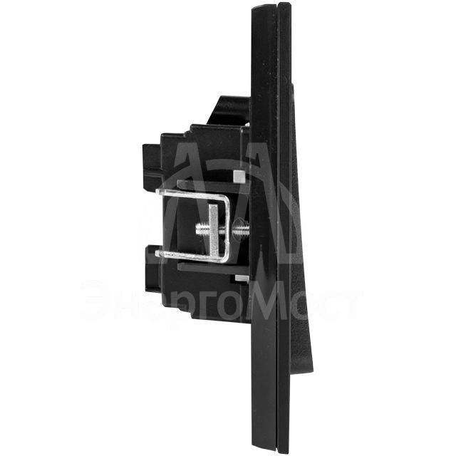 Механизм выключателя 1-кл. Стокгольм 10А черн. PROxima EKF EZV10-021-10