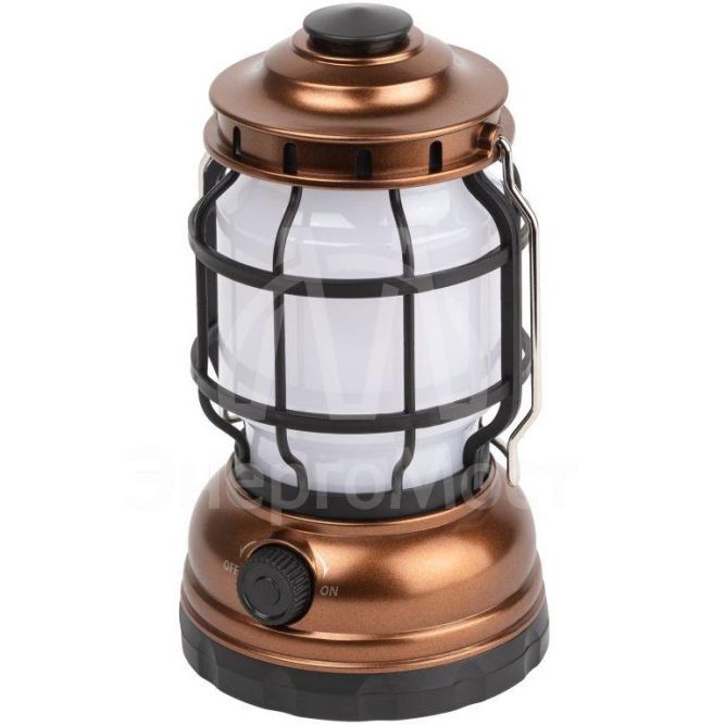 Фонарь кемпинговый светодиодный KB-801 &amp;quot;Факел&amp;quot; на батарейках 2 режима (холодный+пламя) Эра Б0054042