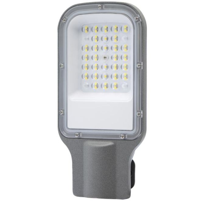 Светильник светодиодный ДКУ TKE-DKU2 50-5K-PC 50Вт 5000К IP66 250х125х45 уличный линзованный TOKOV ELECTRIC TKE-DKU2 50-5K-PC