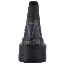 Розетка кабельная с крышкой с/з, каучук IP44 16А Вихрь