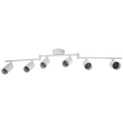 Светильник PCL-0606 6xGU10 IP20 230В WH настен./потолочн. декор. под лампу JazzWay 5066786