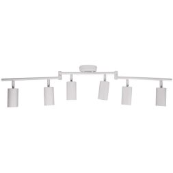 Светильник PCL-0606 6xGU10 IP20 230В WH настен./потолочн. декор. под лампу JazzWay 5066786