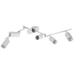 Светильник PCL-0606 6xGU10 IP20 230В WH настен./потолочн. декор. под лампу JazzWay 5066786