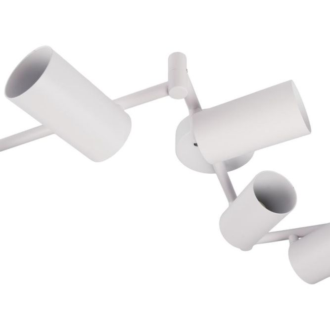 Светильник PCL-0606 6xGU10 IP20 230В WH настен./потолочн. декор. под лампу JazzWay 5066786