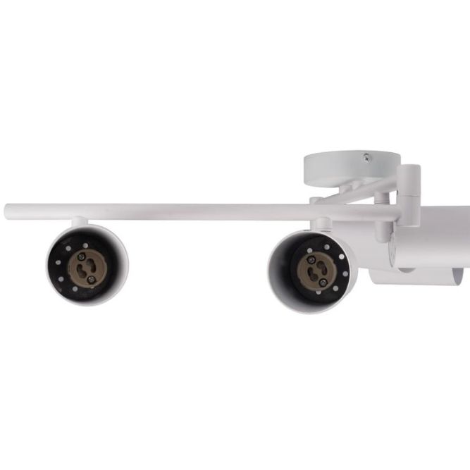 Светильник PCL-0606 6xGU10 IP20 230В WH настен./потолочн. декор. под лампу JazzWay 5066786