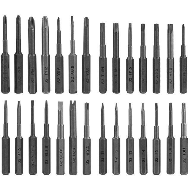 Набор отверток для точных работ RA-02 30 предметов Kranz KR-12-4752