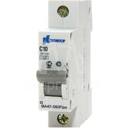 Выключатель автоматический модульный 2п C 40А 4.5кА ВА47-063 Контактор 7000130