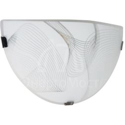 Светильник НББ 21-60 &amp;quot;Бриз&amp;quot; 300/2 М19 1х60Вт E27 IP20 матовый бел./клипса штамп метал. (инд. упак.) Элетех 1005205921