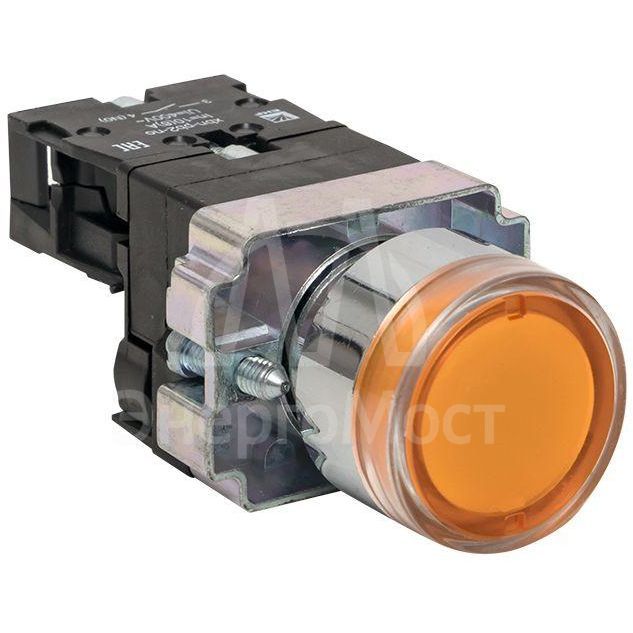 Кнопка BA51 с подстветкой 230В желт. NO PROxima EKF xb2-bw51-230
