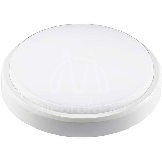 Светильник светодиодный PBH-PC2-RA 12Вт 4000К IP65 (аналог НПП) круглый бел. JazzWay 1035660