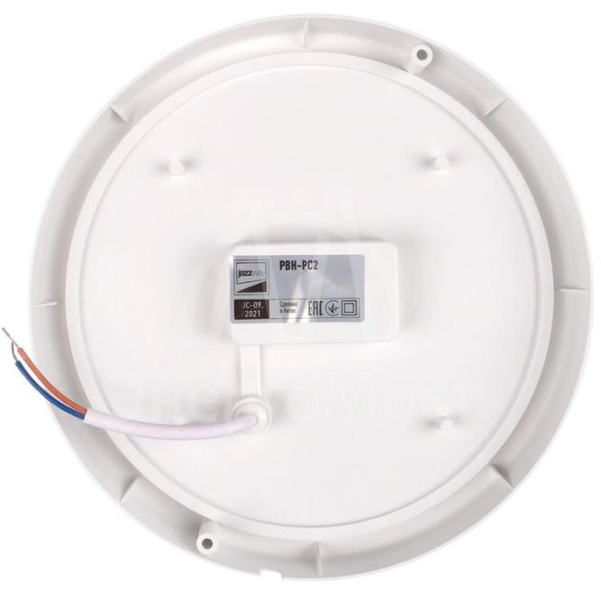 Светильник светодиодный PBH-PC2-RA 12Вт 4000К IP65 (аналог НПП) круглый бел. JazzWay 1035660