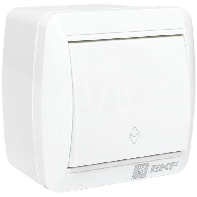 Переключатель проходной 1-кл ОП Владивосток 10А IP54 EKF EQR16-025-30-54
