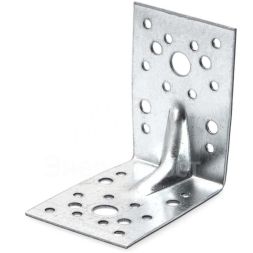 Угол крепежный усилен. 105х105х90 цинк Zitar 124408