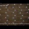 Гирлянда &quot;Сеть&quot; с контроллером 1.8х1.5м 180LED тепло-бел. прозр. провод 15Вт 220В IP20 NEON-NIGHT 215-135