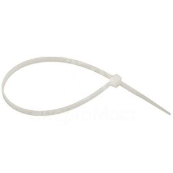Хомут кабельный 3.6х180 нейл. бел. (уп.100шт) EKF plc-c-3.6x180