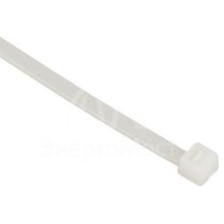 Хомут кабельный 3.6х180 нейл. бел. (уп.100шт) EKF plc-c-3.6x180