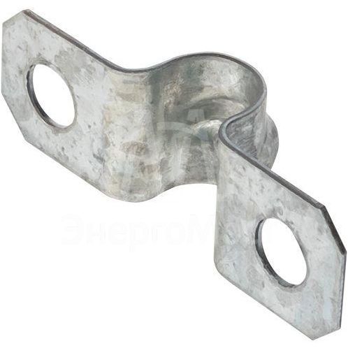 Скоба крепежная двухлапковая d8-9мм метал. EKF sm-2-8-9