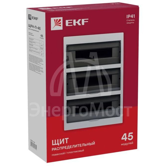 Щит ЩРН-П-45 IP41 EKF pb40-n-45