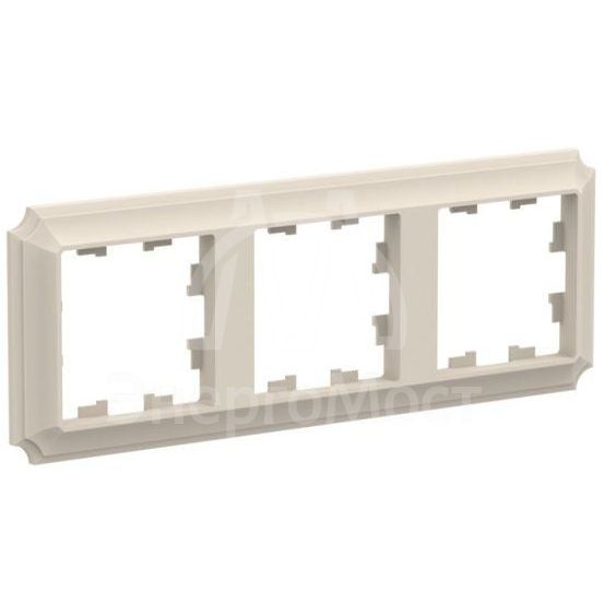 Рамка 3-пост. AtlasDesign Antique универс. беж. SE ATN100203