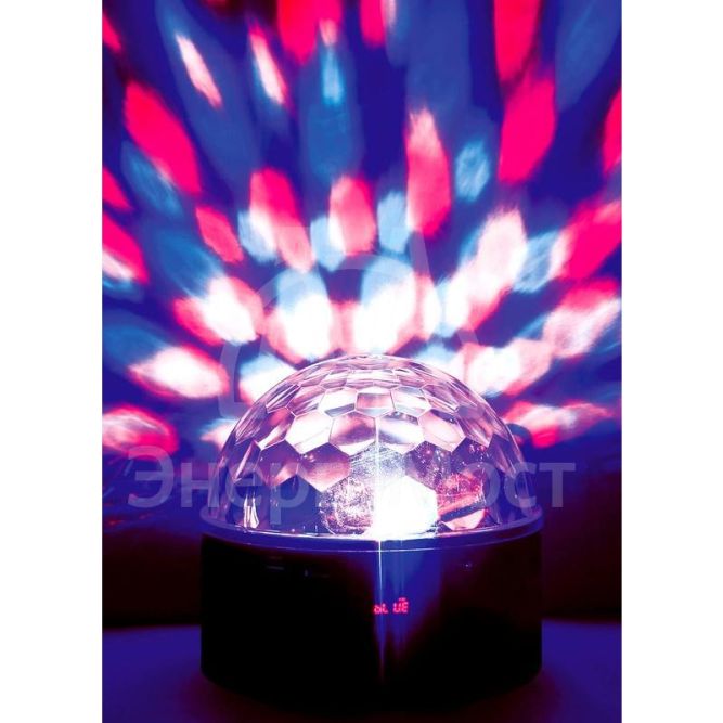 Дисколампа светодиодная с MP3 КОСМОС KOCNL-EL145_music