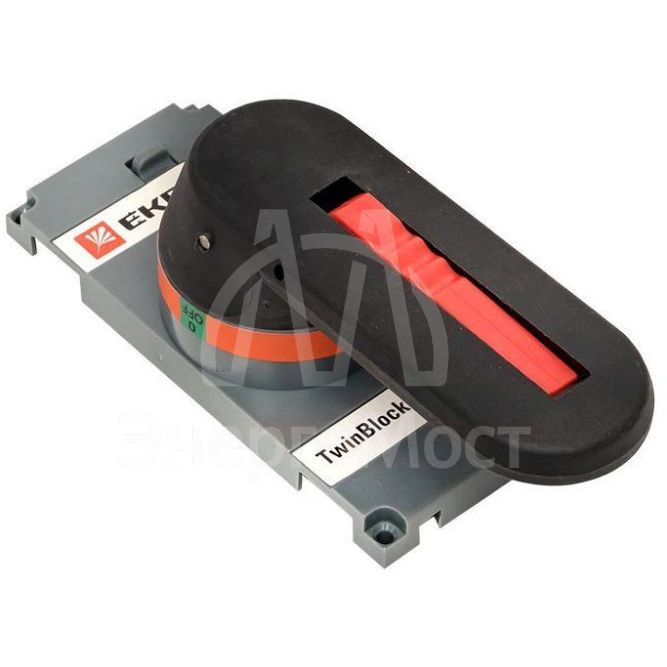 Рукоятка управления для прямой установки на рубильники реверсивные (I-0-II) TwinBlock 315-400А PROxima EKF tb-315-400-fh-rev