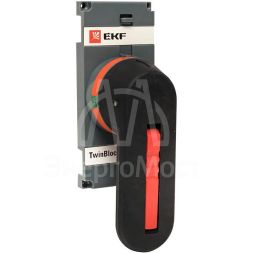 Рукоятка управления для прямой установки на рубильники реверсивные (I-0-II) TwinBlock 315-400А PROxima EKF tb-315-400-fh-rev