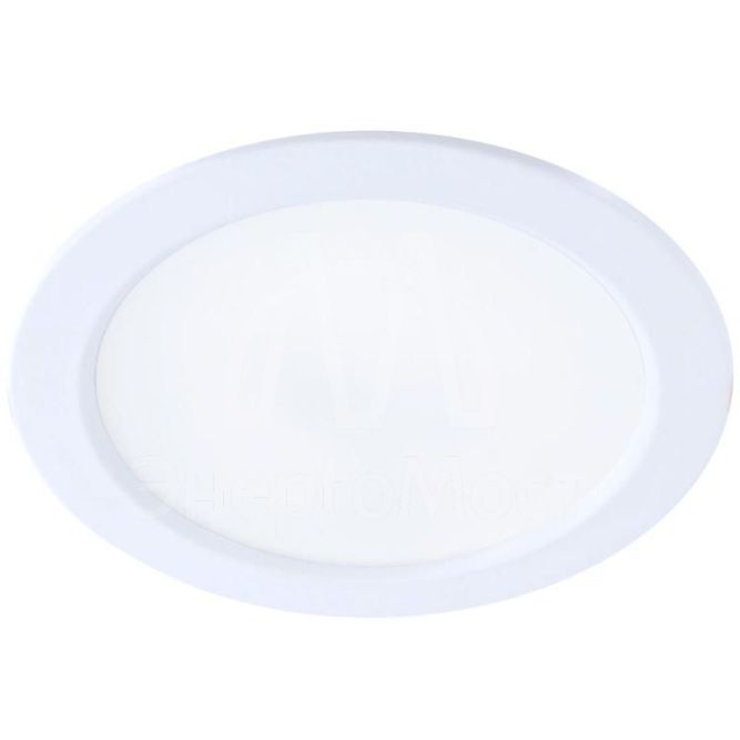 Светильник светодиодный DownL 24Вт 180-265В 4000К кругл. панель бел. КОСМОС KDownL24W4000K