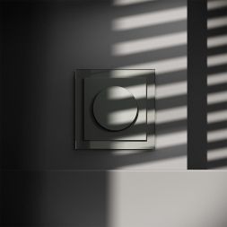 Светорегулятор поворотно-нажимной СП S70 600Вт механизм титан Voltum VLS070306