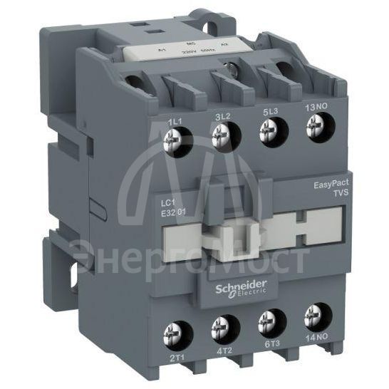 Контактор 3п 38А 1НО 220В AC TeSys E SchE LC1E3810M5