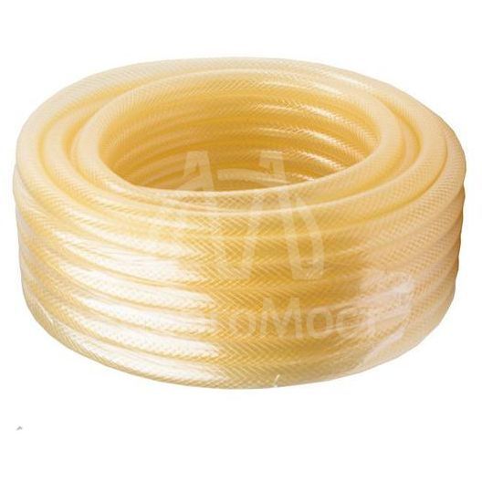 Шланг поливочный &amp;quot;Силикон&amp;quot; трехслойный армир. 3/4дюйм 25м прозр. Вихрь 73/7/2/30