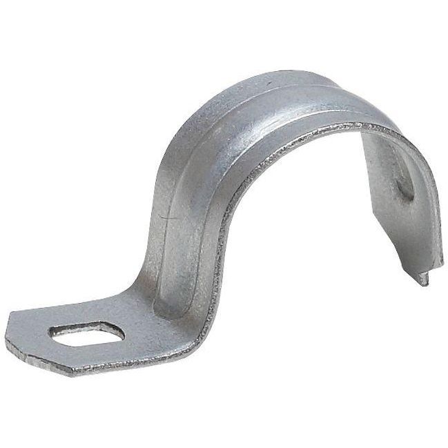 Скоба металлическая однолапковая d 12-13мм (уп.100шт) ЭРА Б0036396