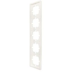 Рамка 5-мест. горизонт. ZIMA слон. кость LEZARD 704-9000-150