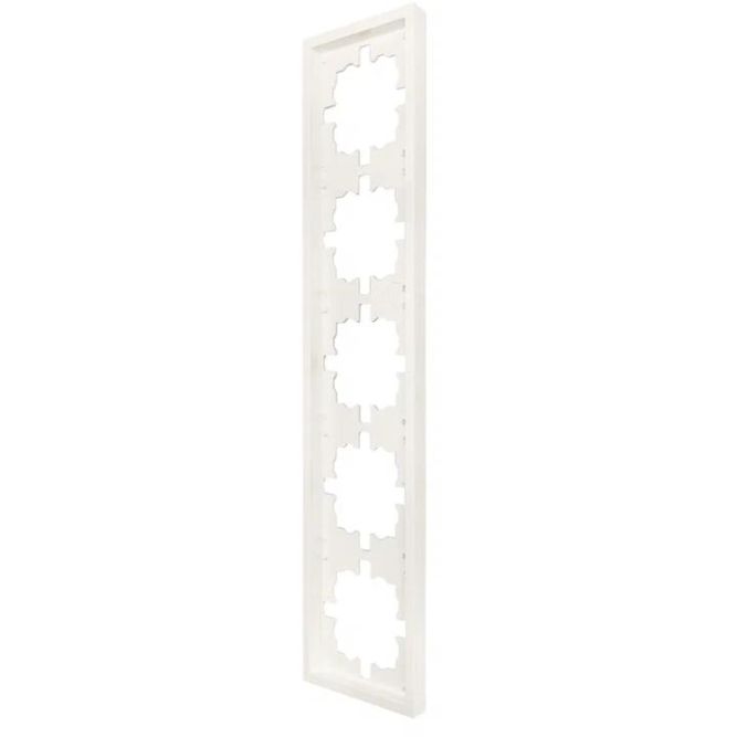 Рамка 5-мест. горизонт. ZIMA слон. кость LEZARD 704-9000-150