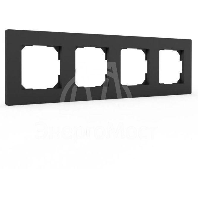 Рамка 4-м Pixel универс. карбон TOKOV ELECTRIC TKE-PX-RM4-C14